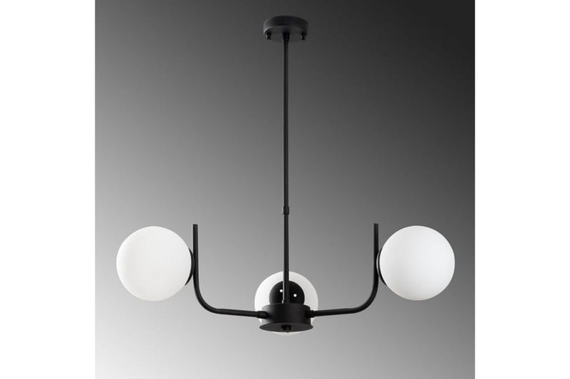 Taklampe Gevir Svart - Svart - Belysning - Innendørsbelysning & Lamper - Taklampe - Pendellamper & Hengelamper