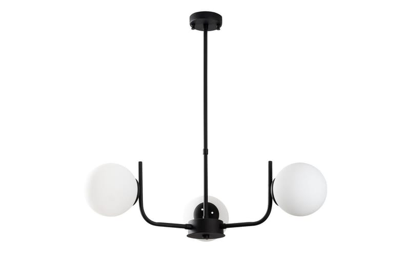 Taklampe Gevir Svart - Svart - Belysning - Innendørsbelysning & Lamper - Taklampe - Pendellamper & Hengelamper