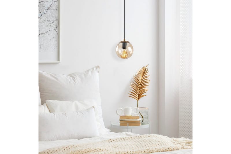 Taklampe Giuseppe Gul / Vintage - Gul / Vintage - Belysning - Innendørsbelysning & Lamper - Taklampe - Pendellamper & Hengelamper