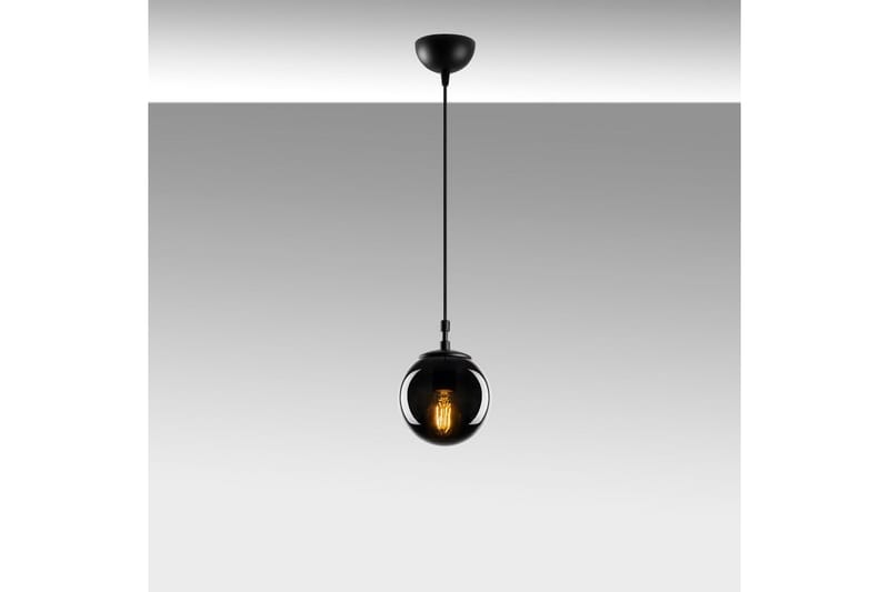 Taklampe Giuseppe Svart / Røyk - Svart / Røyk - Belysning - Innendørsbelysning & Lamper - Taklampe - Pendellamper & Hengelamper