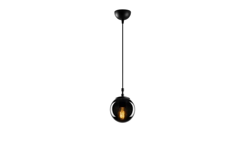 Taklampe Giuseppe Svart / Røyk - Svart / Røyk - Belysning - Innendørsbelysning & Lamper - Taklampe - Pendellamper & Hengelamper