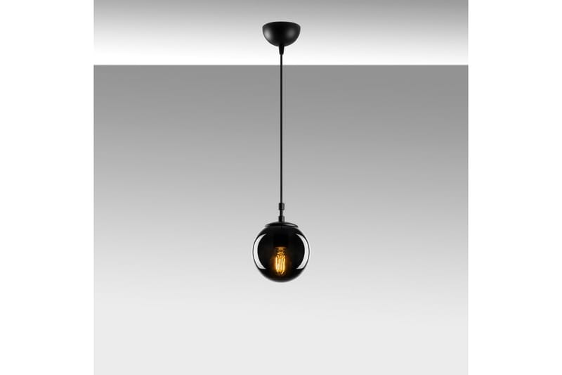 Taklampe Giuseppe Svart / Røyk - Svart / Røyk - Belysning - Innendørsbelysning & Lamper - Taklampe - Pendellamper & Hengelamper