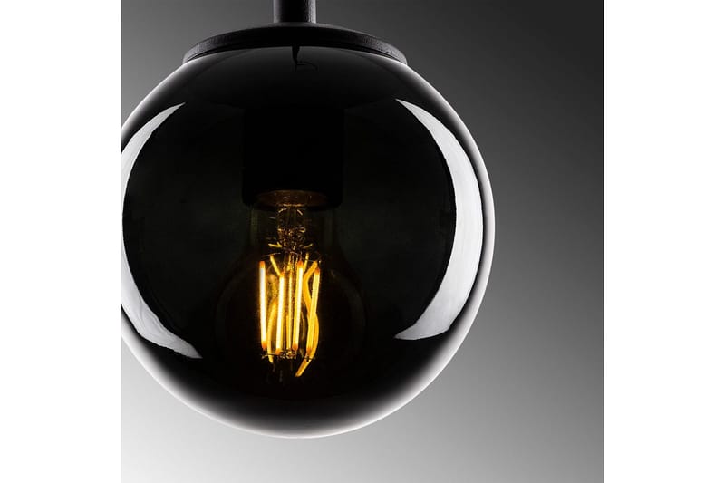 Taklampe Giuseppe Svart / Røyk - Svart / Røyk - Belysning - Innendørsbelysning & Lamper - Taklampe - Pendellamper & Hengelamper