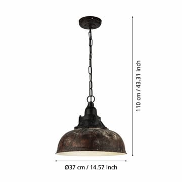 Taklampe Grantham - 37 cm - Belysning - Innendørsbelysning & Lamper - Taklampe - Pendellamper & Hengelamper