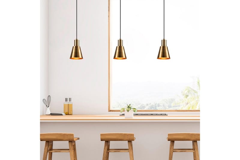 Taklampe Gullis gull / svart - Gull - Belysning - Innendørsbelysning & Lamper - Taklampe - Pendellamper & Hengelamper