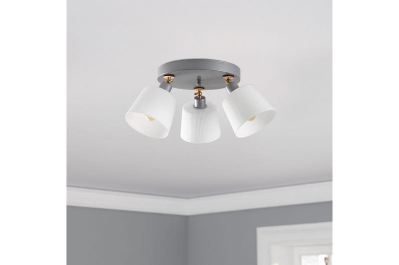 Taklampe Gulliser Sølv - Sølv - Belysning - Innendørsbelysning & Lamper - Taklampe - Plafondlampe