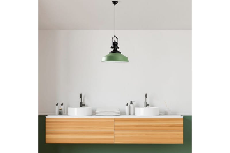 Taklampe Håndverk Grønn - Grønn - Belysning - Innendørsbelysning & Lamper - Taklampe - Pendellamper & Hengelamper