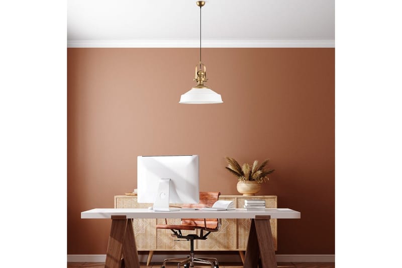 Taklampe Håndverk Hvit - Hvit - Belysning - Innendørsbelysning & Lamper - Taklampe - Pendellamper & Hengelamper