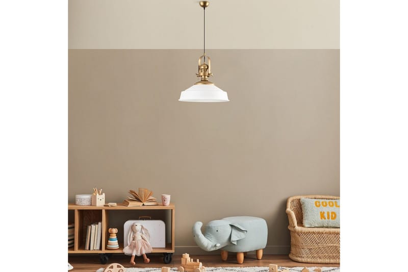 Taklampe Håndverk Hvit - Hvit - Belysning - Innendørsbelysning & Lamper - Taklampe - Pendellamper & Hengelamper