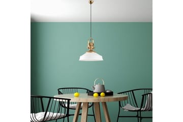 Taklampe Håndverk Hvit - Hvit - Belysning - Innendørsbelysning & Lamper - Taklampe - Pendellamper & Hengelamper