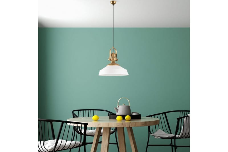 Taklampe Håndverk Hvit - Hvit - Belysning - Innendørsbelysning & Lamper - Taklampe - Pendellamper & Hengelamper