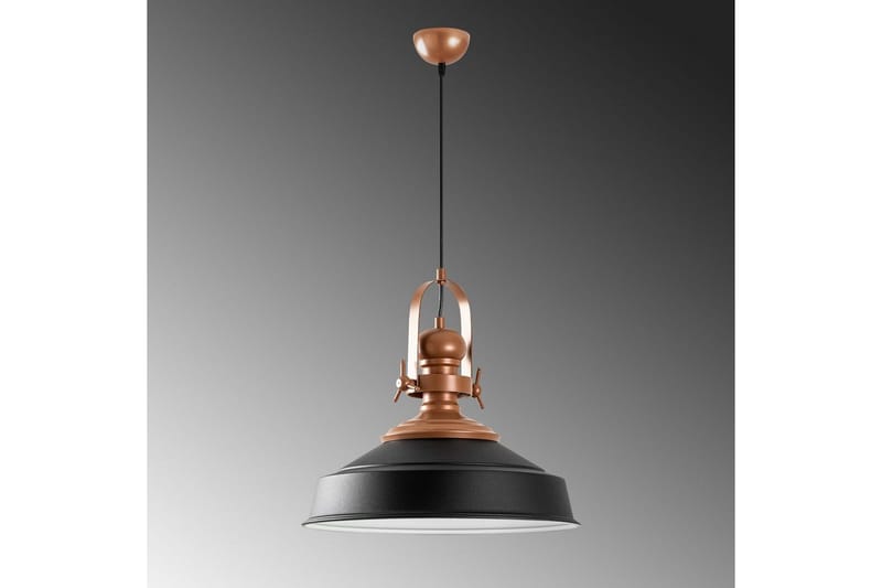 Taklampe Håndverk Svart - Svart - Belysning - Innendørsbelysning & Lamper - Taklampe - Pendellamper & Hengelamper