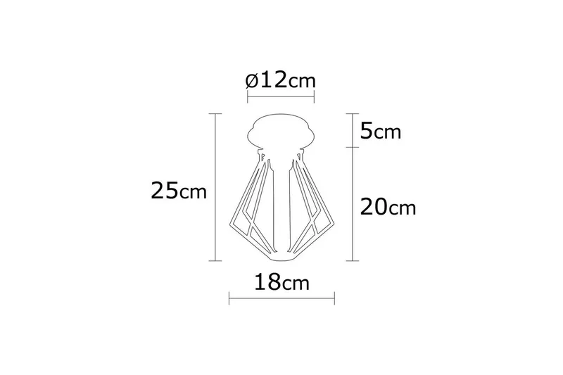 Taklampe Hillmere Svart - Svart - Belysning - Innendørsbelysning & Lamper - Taklampe - Pendellamper & Hengelamper