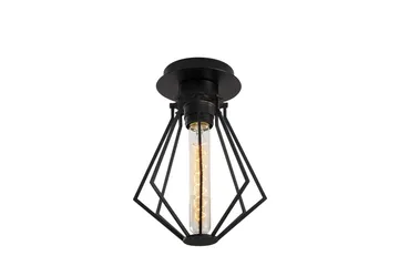 Taklampe Hillmere Svart - Svart - Belysning - Innendørsbelysning & Lamper - Taklampe - Pendellamper & Hengelamper