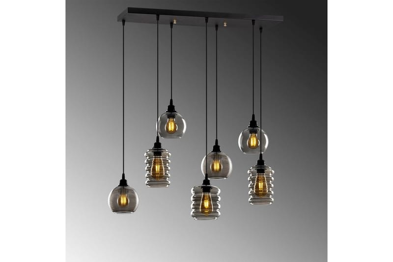 Taklampe Ilena Fume - Antrasitt - Belysning - Innendørsbelysning & Lamper - Taklampe - Pendellamper & Hengelamper