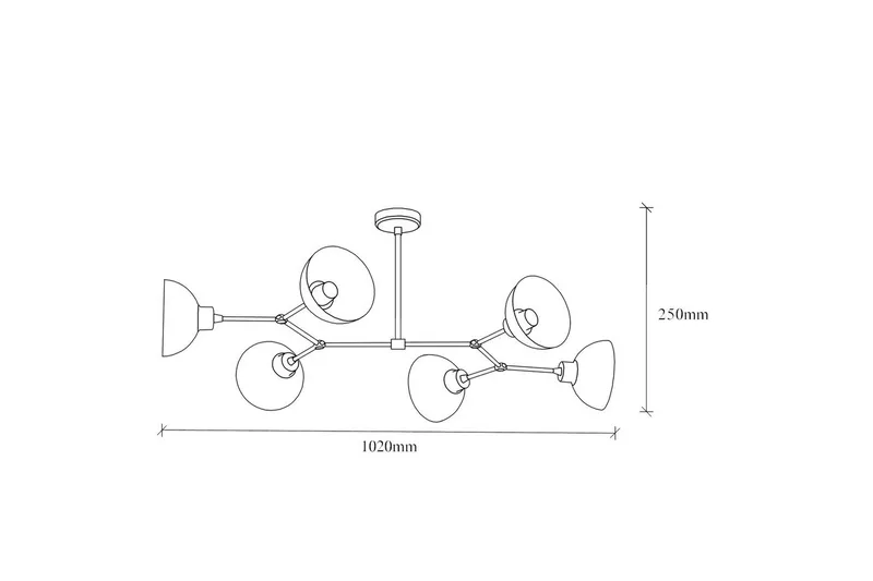 Taklampe Ilmare Svart - Svart - Belysning - Innendørsbelysning & Lamper - Taklampe - Pendellamper & Hengelamper