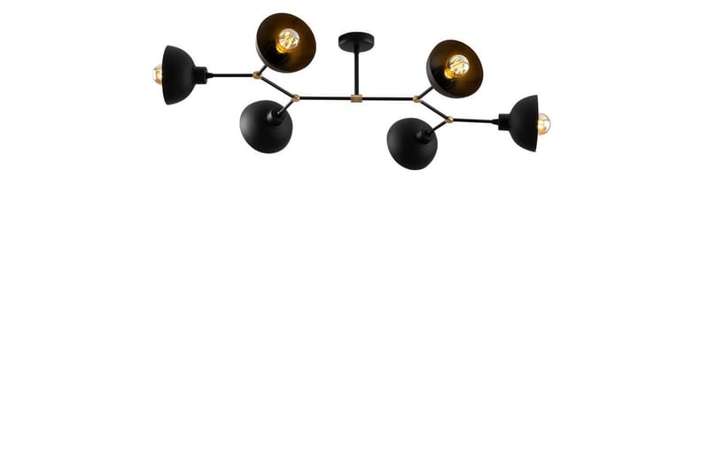 Taklampe Ilmare Svart - Svart - Belysning - Innendørsbelysning & Lamper - Taklampe - Pendellamper & Hengelamper