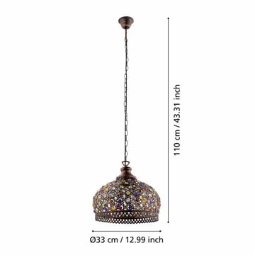 Taklampe Jadida - 33 cm - Belysning - Innendørsbelysning & Lamper - Taklampe - Pendellamper & Hengelamper