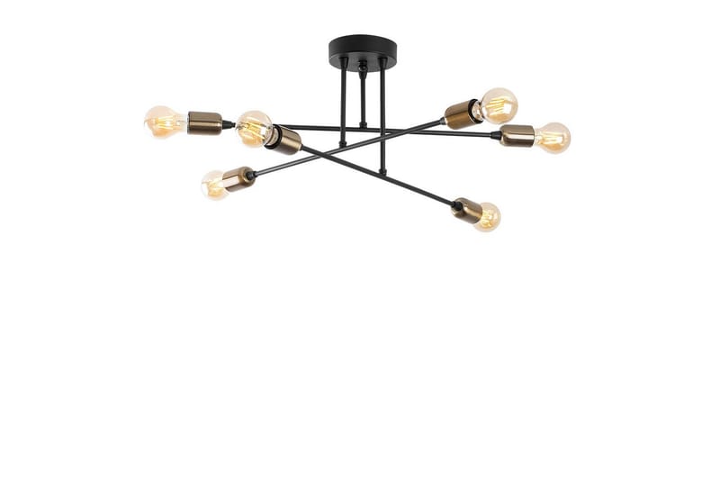 Taklampe Jandor Svart - Svart - Belysning - Innendørsbelysning & Lamper - Taklampe - Pendellamper & Hengelamper