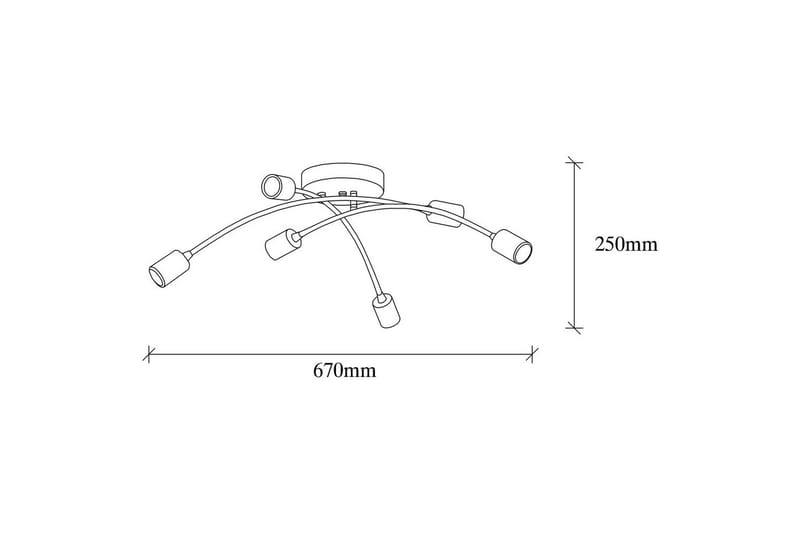 Taklampe Jano Vintage - Vintage - Belysning - Innendørsbelysning & Lamper - Taklampe - Pendellamper & Hengelamper