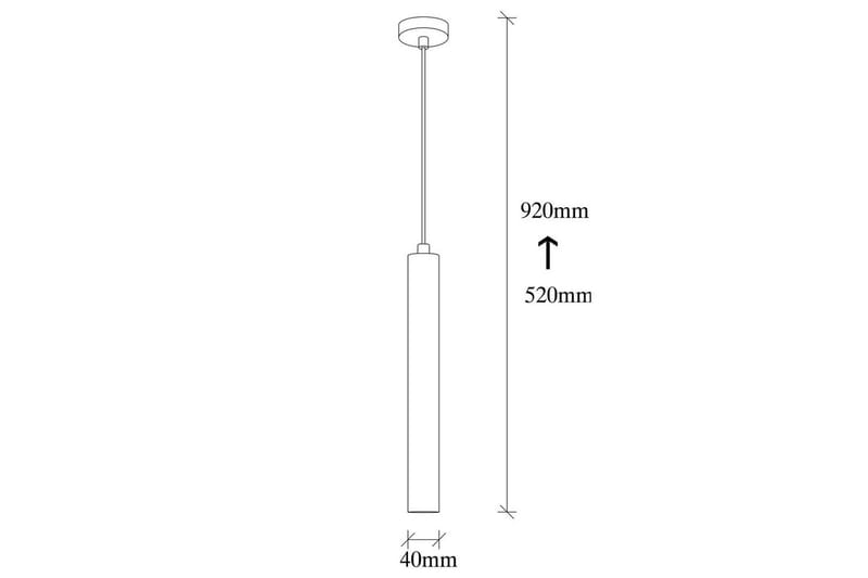 Taklampe Jee Svart - Svart - Belysning - Innendørsbelysning & Lamper - Taklampe - Pendellamper & Hengelamper
