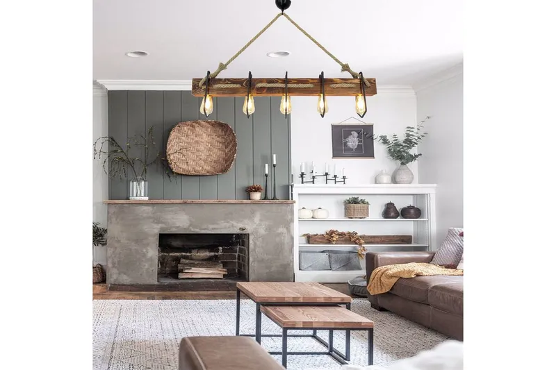 Taklampe Kalldrun Valnøtt - Valnøtt - Belysning - Innendørsbelysning & Lamper - Taklampe - Pendellamper & Hengelamper