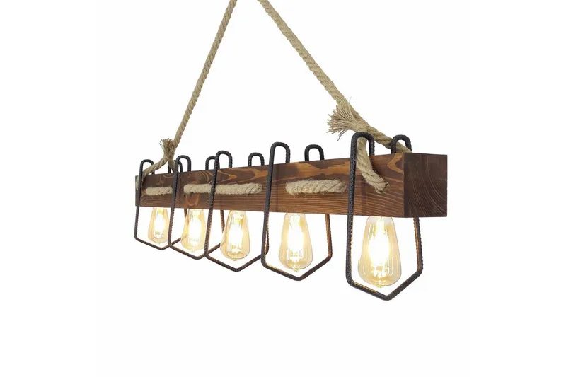 Taklampe Kalldrun Valnøtt - Valnøtt - Belysning - Innendørsbelysning & Lamper - Taklampe - Pendellamper & Hengelamper