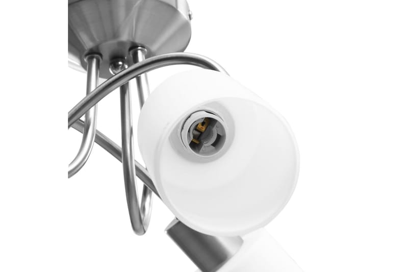Taklampe keramikkskjermer for 3 E14 lyspærer hvit kjegle - Plafondlampe - Stuelampe - Soveromslampe
