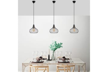 Taklampe Kiron Svart / Antikk - Svart / Antikk - Belysning - Innendørsbelysning & Lamper - Taklampe - Pendellamper & Hengelamper