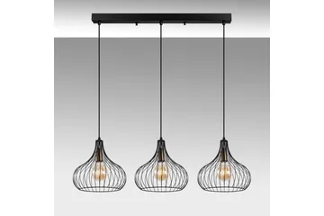 Taklampe Kiron Svart / Gammeldags Tre - Svart - Belysning - Innendørsbelysning & Lamper - Taklampe - Pendellamper & Hengelamper