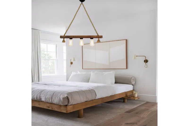 Taklampe Kutuk Valnøtt - Brun - Belysning - Innendørsbelysning & Lamper - Taklampe - Pendellamper & Hengelamper