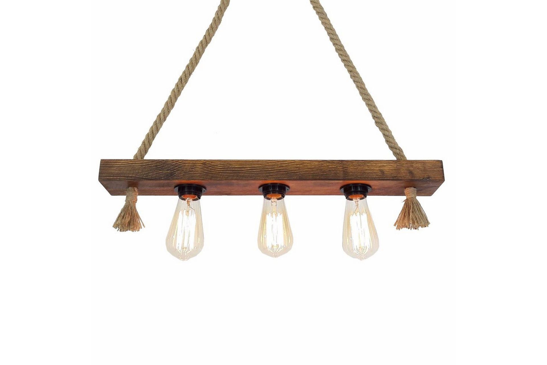 Taklampe Kutuk Valnøtt - Brun