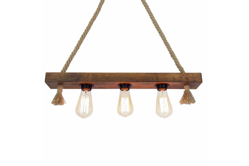 Taklampe Kutuk Valnøtt - Brun - Belysning - Innendørsbelysning & Lamper - Taklampe - Pendellamper & Hengelamper