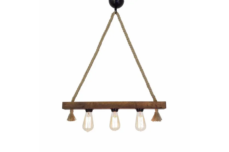 Taklampe Kutuk Valnøtt - Brun - Belysning - Innendørsbelysning & Lamper - Taklampe - Pendellamper & Hengelamper