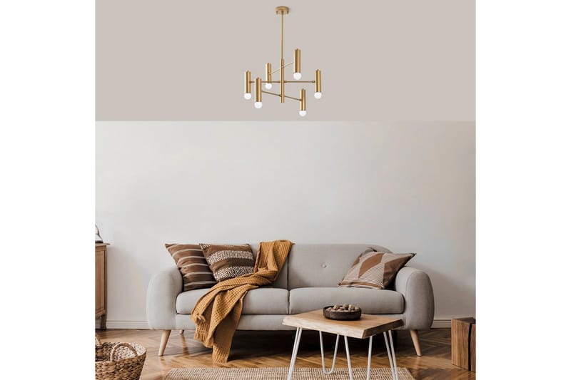 Taklampe Lira gull - Gull - Belysning - Innendørsbelysning & Lamper - Taklampe - Pendellamper & Hengelamper