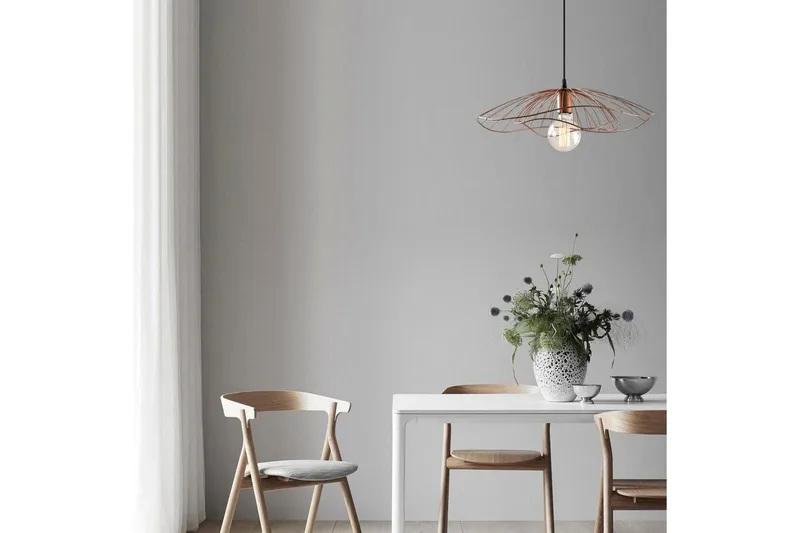 Taklampe Majrula Blomst Kobber - Kobber - Belysning - Innendørsbelysning & Lamper - Taklampe - Pendellamper & Hengelamper