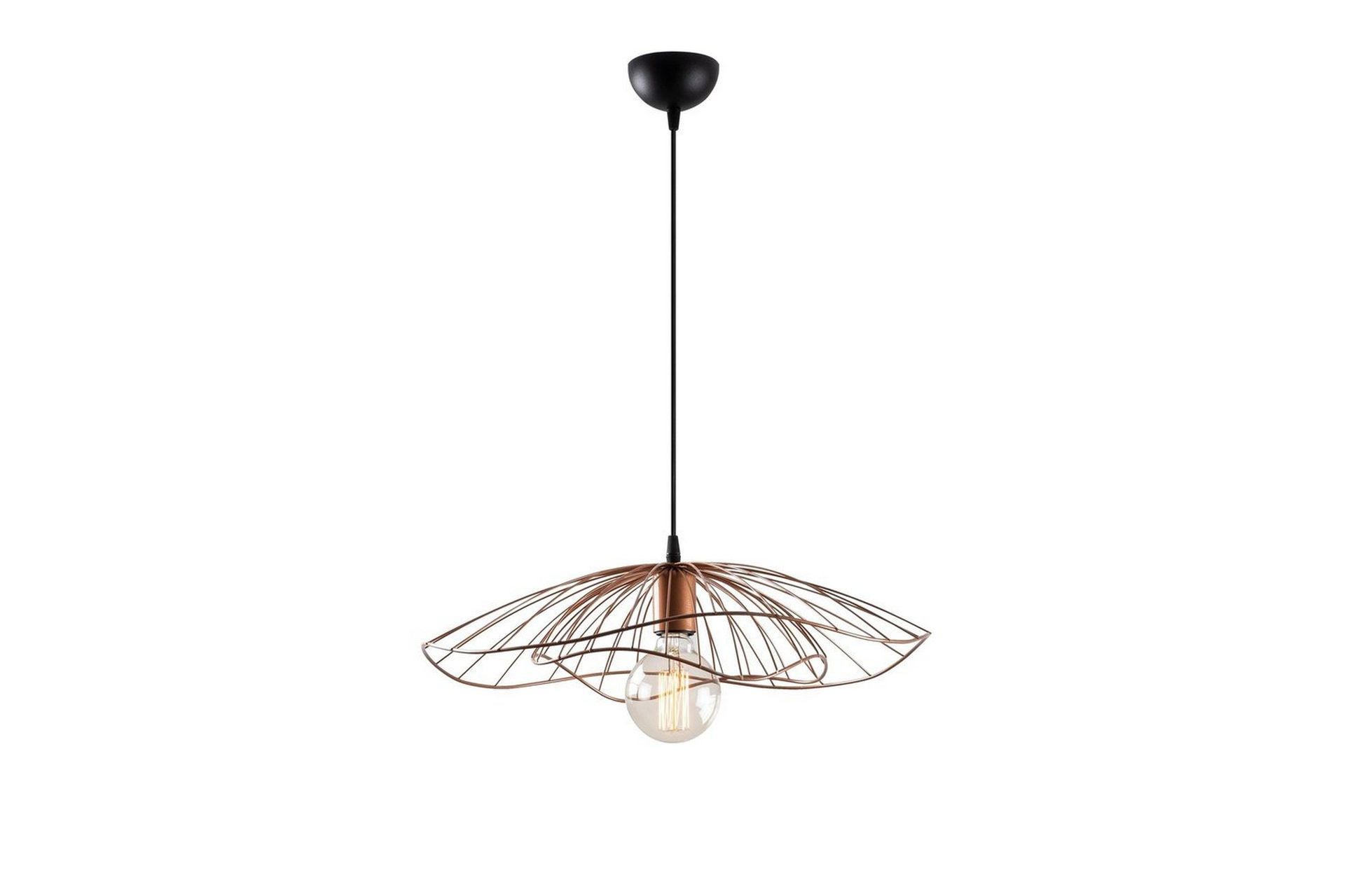 Taklampe Majrula Blomst Kobber - Kobber