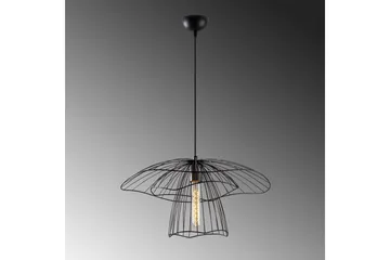 Taklampe Majrula Blomst Svart - Svart - Belysning - Innendørsbelysning & Lamper - Taklampe - Pendellamper & Hengelamper