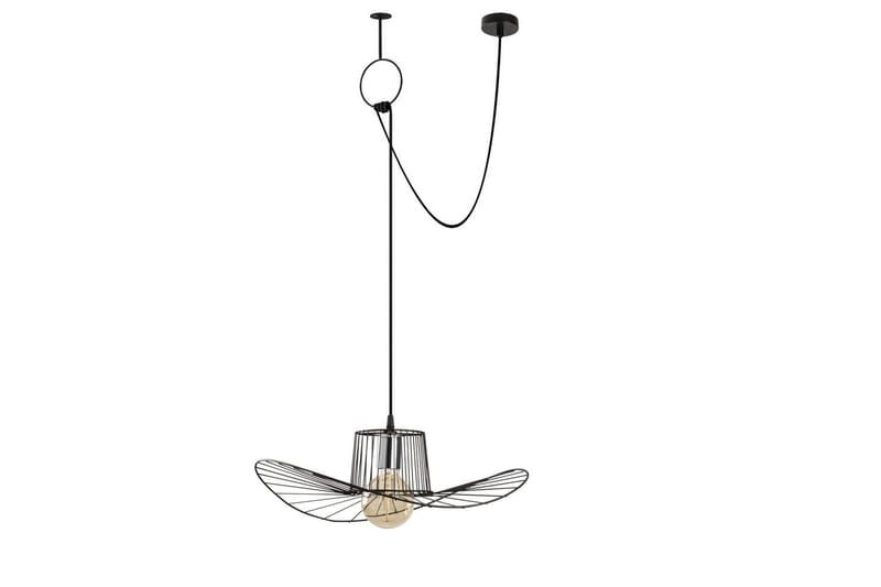 Taklampe Majrula Svart Enkeltkontakt - Enkeltkontakt - Belysning - Innendørsbelysning & Lamper - Taklampe - Pendellamper & Hengelamper