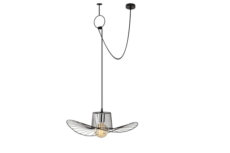 Taklampe Majrula Svart Enkeltkontakt - Enkeltkontakt - Belysning - Innendørsbelysning & Lamper - Taklampe - Pendellamper & Hengelamper