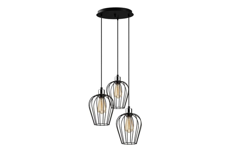 Taklampe Majrulao Svart Sirkel - Svart - Belysning - Innendørsbelysning & Lamper - Taklampe - Pendellamper & Hengelamper