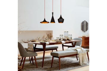 Taklampe Mangol Sett Svart / Gull - Gull/Svart - Belysning - Innendørsbelysning & Lamper - Taklampe - Pendellamper & Hengelamper