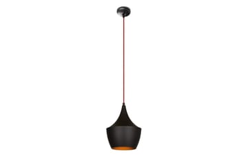 Taklampe Mangol Svart / Rød Diameter: 23 cm - Mørkerød/Svart - Belysning - Innendørsbelysning & Lamper - Taklampe - Pendellamper & Hengelamper