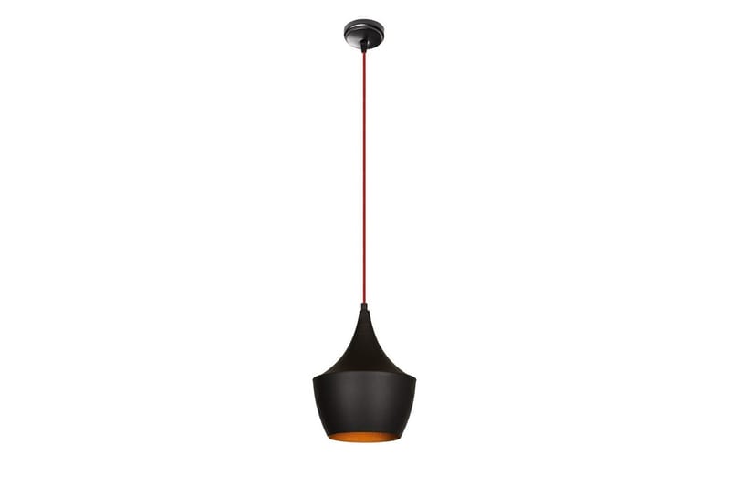 Taklampe Mangol Svart / Rød Diameter: 23 cm - Mørkerød/Svart - Belysning - Innendørsbelysning & Lamper - Taklampe - Pendellamper & Hengelamper