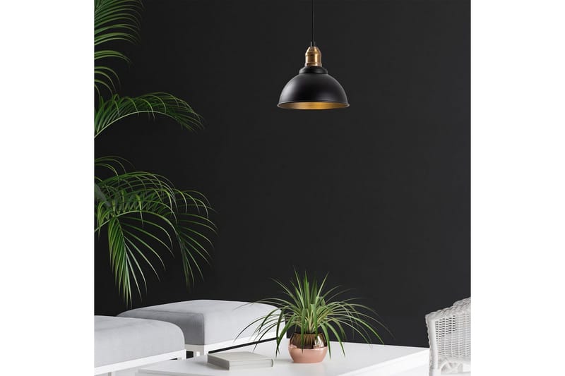 Taklampe Masatsune Svart / Antikk - Svart / Antikk - Belysning - Innendørsbelysning & Lamper - Taklampe - Pendellamper & Hengelamper