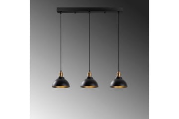 Taklampe Masatsune Tre Svart / Antikk - Svart / Antikk - Belysning - Innendørsbelysning & Lamper - Taklampe - Pendellamper & Hengelamper
