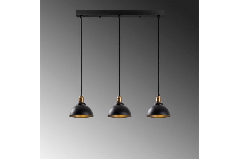 Taklampe Masatsune Tre Svart / Antikk - Svart / Antikk - Belysning - Innendørsbelysning & Lamper - Taklampe - Pendellamper & Hengelamper