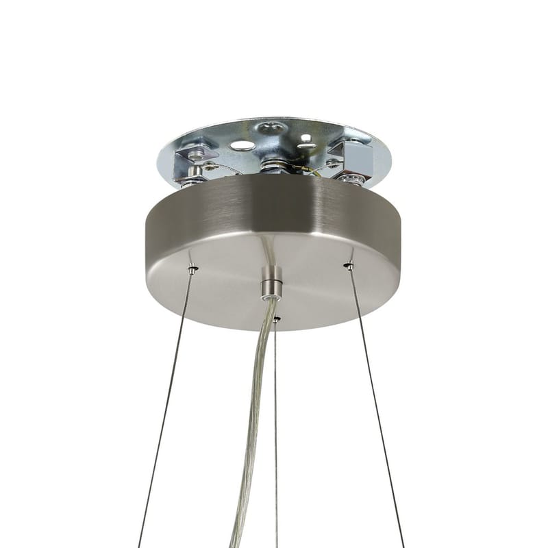 Taklampe Maserlo med 3 lamper - Matt nikkel/cappuccino - Belysning - Innendørsbelysning & Lamper - Taklampe - Pendellamper & Hengelamper