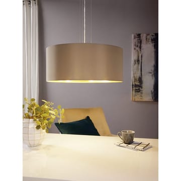 Taklampe Maserlo med 3 lamper - Matt nikkel/taupe - Belysning - Innendørsbelysning & Lamper - Taklampe - Pendellamper & Hengelamper