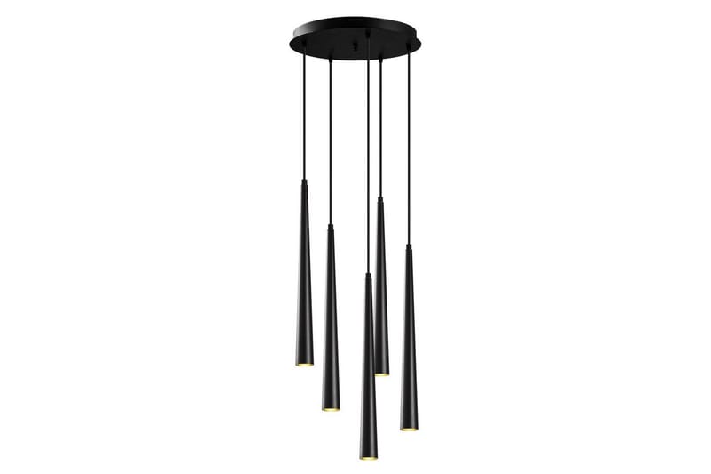 Taklampe Matsuchi svart Syv Stikkontakter - Syv Stikkontakter - Belysning - Innendørsbelysning & Lamper - Taklampe - Pendellamper & Hengelamper